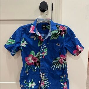 Vans Tropical Blue Hawaiian Shirt